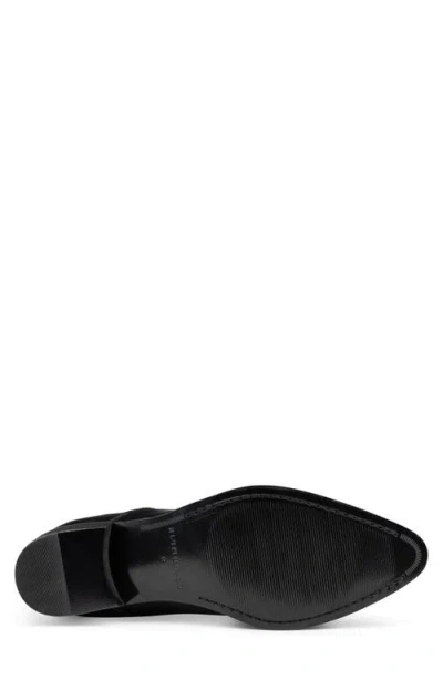 Donald Pliner Men Ashford Black Lizard Print Leather Boot In White