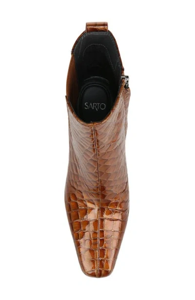 Sarto By Franco Sarto Flexa Blis Bootie In Brown