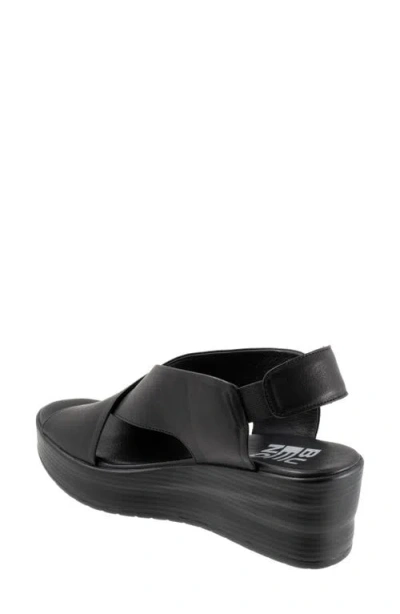 Bueno Naomi Platform Slingback Sandal In Black