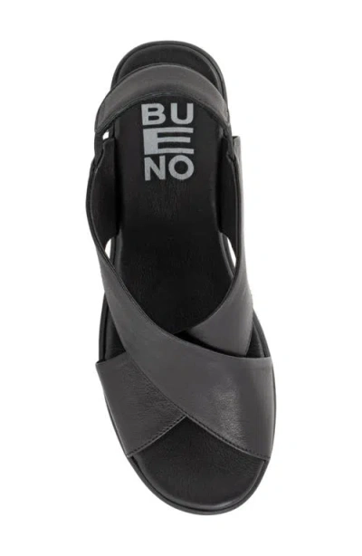 Bueno Naomi Platform Slingback Sandal In Black