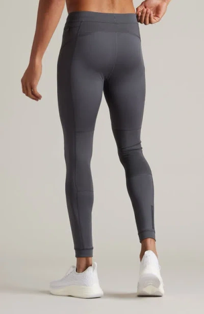 Rhone Elevation Compression Tights In Gray