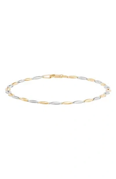 Frankie & Zoe Open Oval Link Bracelet In Multi