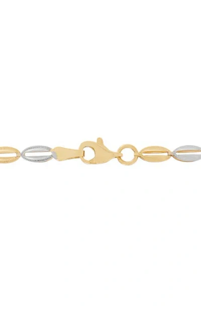 Frankie & Zoe Open Oval Link Bracelet In Multi