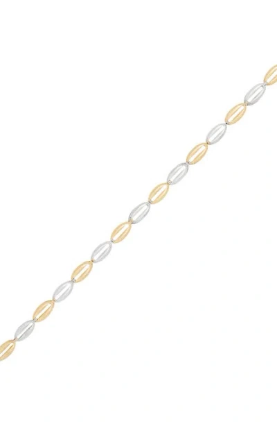 Frankie & Zoe Open Oval Link Bracelet In Multi