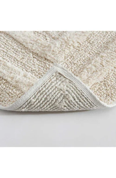 Eddie Bauer Logan Cotton Tufted Bath Rug In Neutral