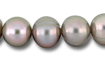 Delmar 5-5.5mm Cultured Freshwater Pearl Bracelet In Metallic