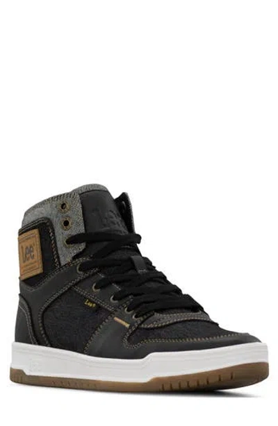 Lee Daybreaker High Top Sneaker In Black