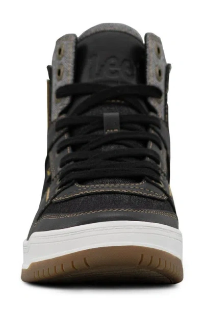 Lee Daybreaker High Top Sneaker In Black