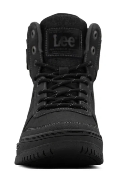 Lee Noah High Top Sneaker In Black