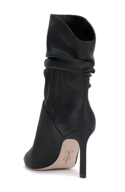 Jessica Simpson Elisti Pointed Toe Slouch Bootie In Black