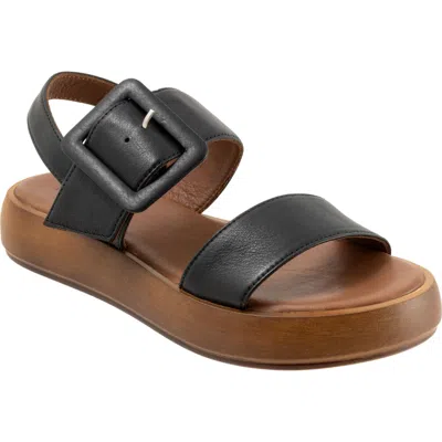 Bueno Julian Sandal In Black
