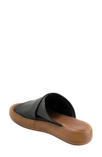 Bueno Jaxon Slide Sandal In Black