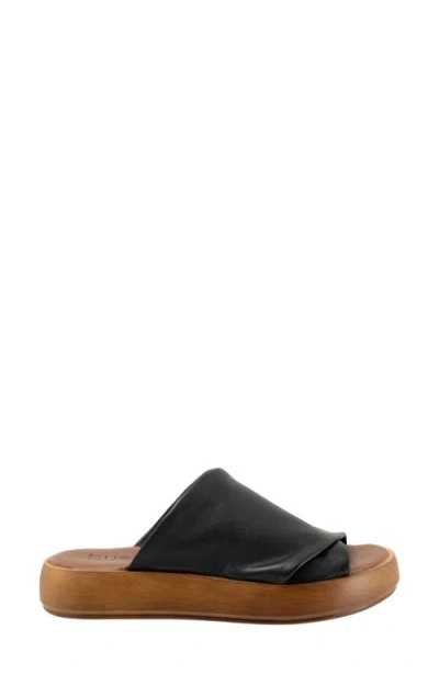 Bueno Jaxon Slide Sandal In Black