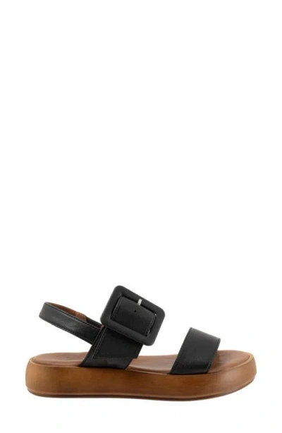 Bueno Julian Sandal In Black