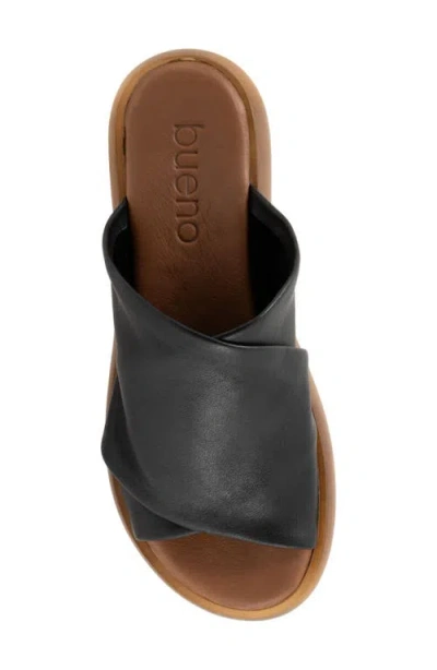 Bueno Jaxon Slide Sandal In Black