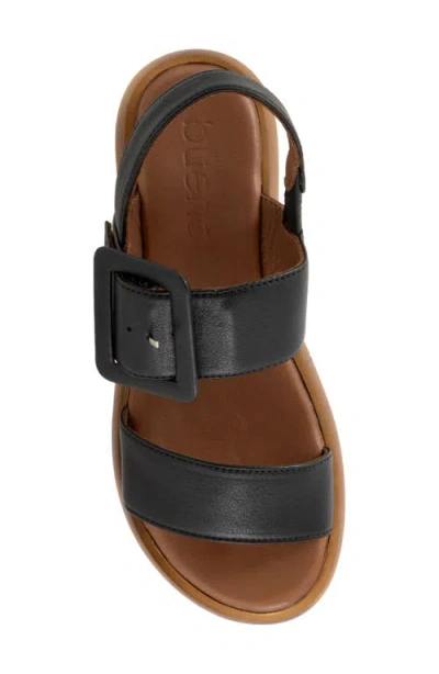 Bueno Julian Sandal In Black