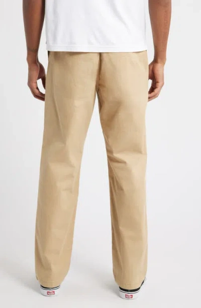 Vans Range Relaxed Drawstring Pants In Brown