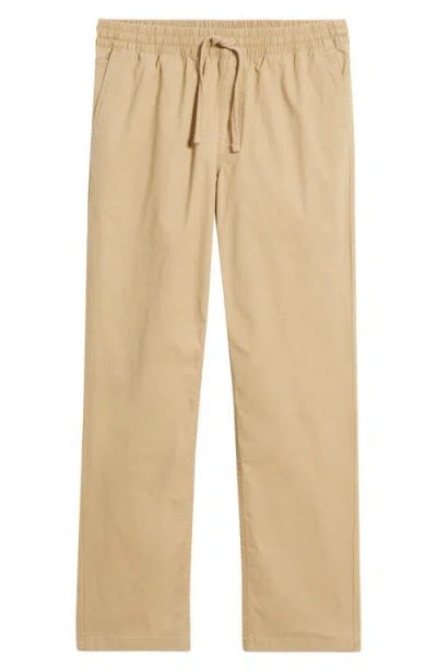 Vans Range Relaxed Drawstring Pants In Brown