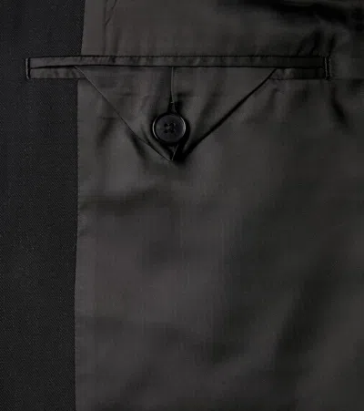 羊毛华达呢西装式外套