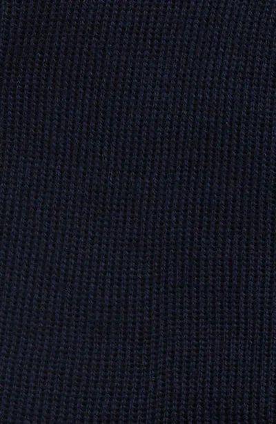 Moncler Grenoble Logo Patch Virgin Wool Beanie In Black