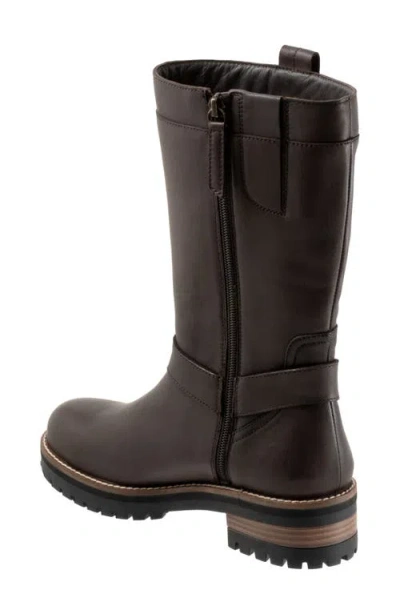 Softwalk ® Edgewater Lug Sole Boot In Brown