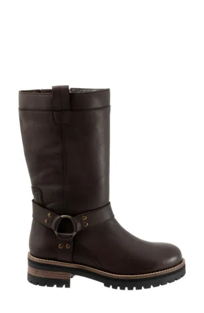 Softwalk ® Edgewater Lug Sole Boot In Brown