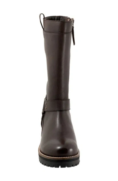 Softwalk ® Edgewater Lug Sole Boot In Brown