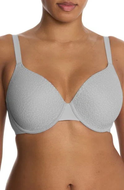 Natori Comfort Evolution Full Fit Memory Foam Convertible Bra In Gray