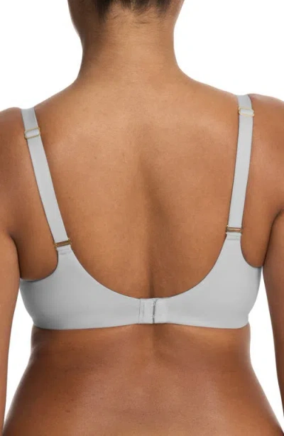 Natori Comfort Evolution Full Fit Memory Foam Convertible Bra In Gray