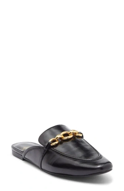 Jeffrey Campbell Clerk Bit Loafer Mule In Black