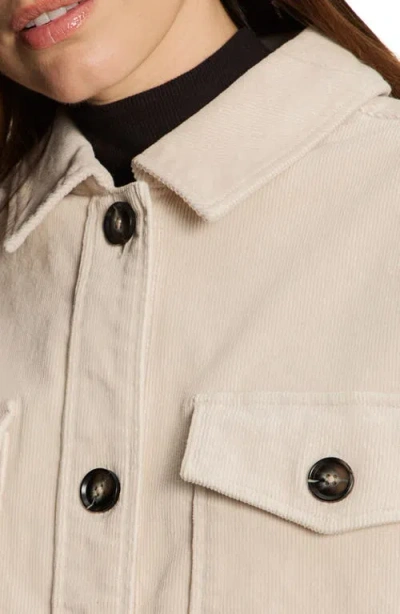 Sanctuary The Corduroy Shacket In Neutral