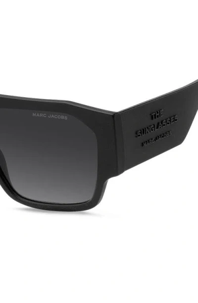 Marc Jacobs Aviator Sunglasses In Black