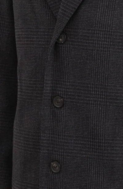 Bagatelle Houndstooth Topcoat In Black