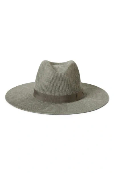 Brixton Lyons Packable Fedora In Gray