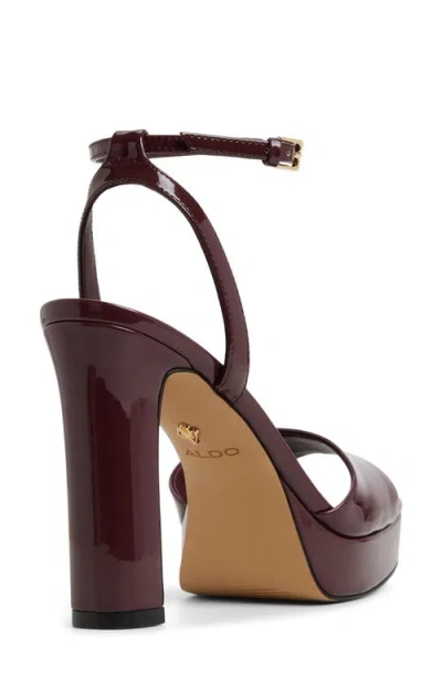 Aldo Chicgleam In Bordo In Burgundy