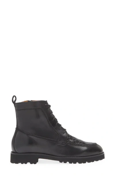 Robert Zur Bryn Lace-up Boot In Black