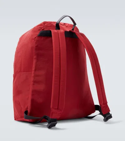 Auralee Woven Backpack In Multi