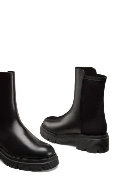 Stuart Weitzman 5050 Hudson Lite Bootie In Black