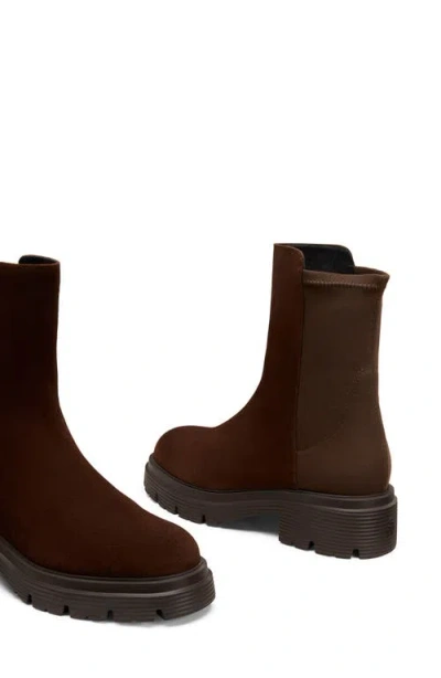 Stuart Weitzman 5050 Hudson Lite Bootie In Brown