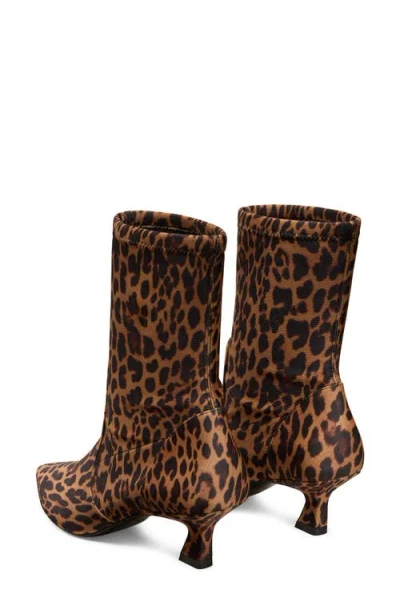 Stuart Weitzman Vinnie Bootie 50 In Animal Print