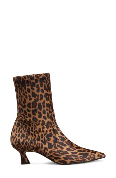 Stuart Weitzman Vinnie Bootie 50 In Animal Print