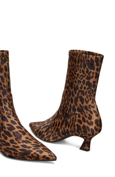 Stuart Weitzman Vinnie Bootie 50 In Animal Print