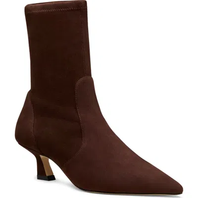 Stuart Weitzman Vinnie 50 Booties Walnut In Brown