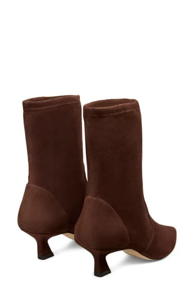 Stuart Weitzman Vinnie 50 Booties Walnut In Brown