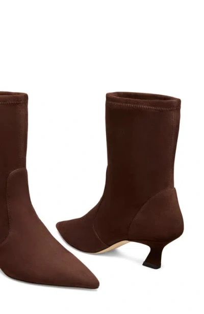 Stuart Weitzman Vinnie 50 Booties Walnut In Brown
