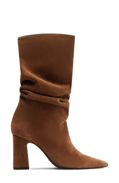 Schutz Harriet Slouch Boot In Brown