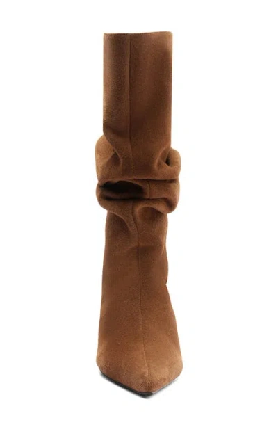 Schutz Harriet Slouch Boot In Brown