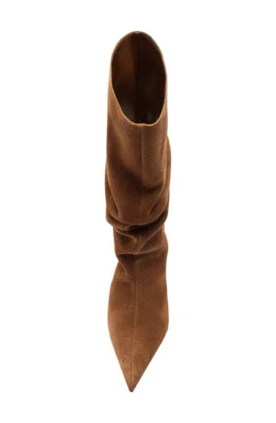 Schutz Harriet Slouch Boot In Brown