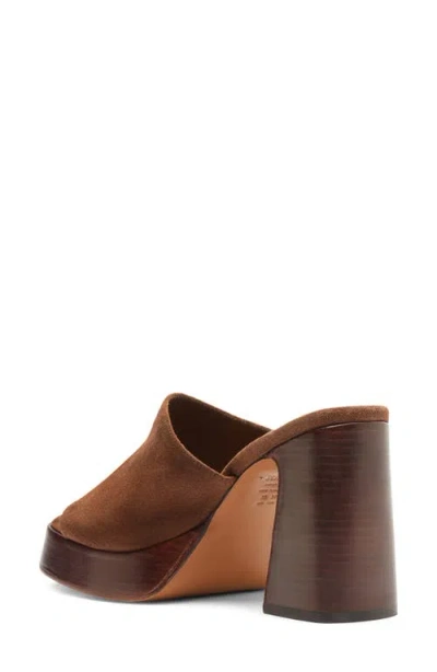 Schutz Rowan Platform Sandal In Brown