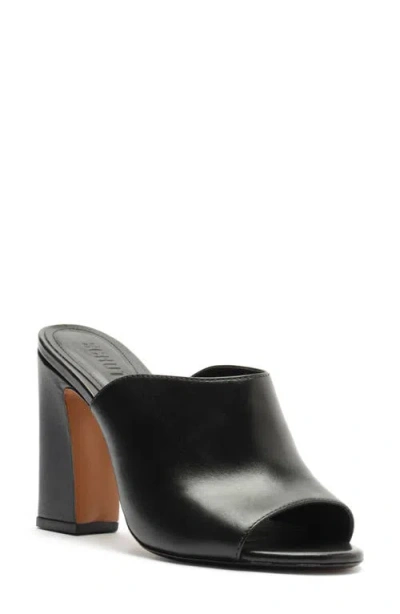 Schutz Esme Platform Mule In Black, Women's At Urban Outfitters In Black